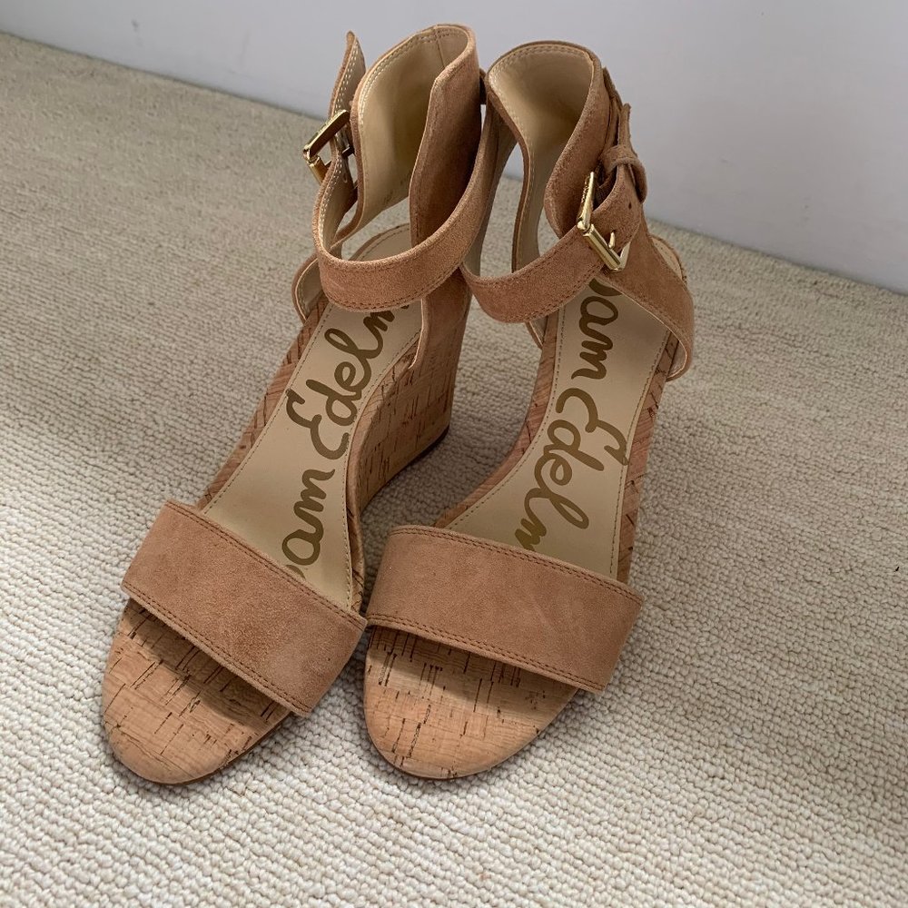 Same Edelman Cork Wedges